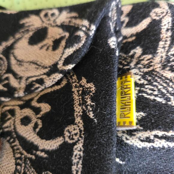 Jack Skellington Tapestry Fabric Crossbody Bag. Hippie. Gothic. Whimsical. Boho - Picture 4 of 14